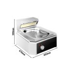 Chauffe-frites professionnel inox – Image 2