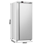 Congélateur armoire 400L inox – Image 2