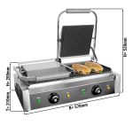 Contact grill double plaques professionnel – Image 2