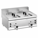 Friteuse gaz 2x10L double bac professionnelle – Image 7