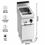bain-marie électrique professionnel