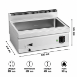 Bain-marie électrique 2 bacs GN 1/1 – Image 5