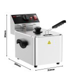 Friteuse électrique 4L professionnelle – Image 2