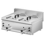 Friteuse gaz 2x8L double bac professionnelle – Image 4