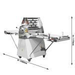 Laminoir réversible motorisé 50cm – Image 2