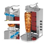 Machine à kebab électrique 4 brûleurs – Image 5