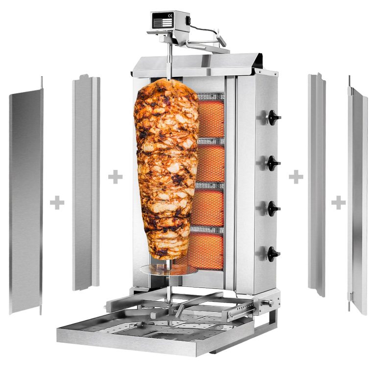 machine à kebab gaz professionnelle