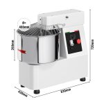 Pétrin axe oblique 30L 230V – Image 2