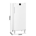 Réfrigérateur professionnel 600L blanc – Image 2
