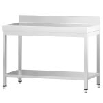 Table inox 100x70cm avec rebord – Image 10