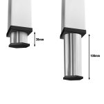 Table inox  1800 x 700 mm - avec tablette inférieure – Image 8
