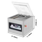 Machine sous vide à cloche – 20 m³/h – 900 watts – Image 2