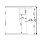 Chambre froide négative 4,30m³ professionnelle avec groupe de congélation et rideaux à lamelles inclus – Image 6